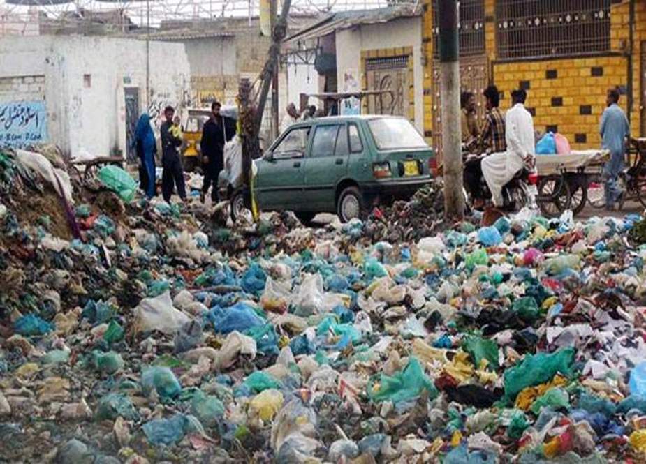 سندھ حکومت کی کراچی میں جاری صفائی مہم سست روی کا شکار