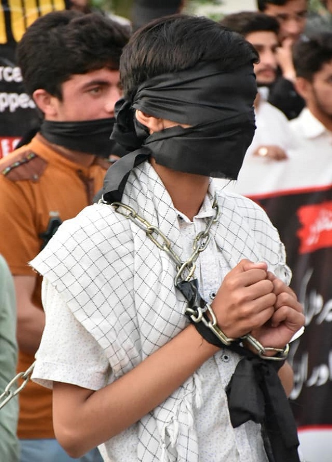 اسلام آباد، شیعہ مسنگ پرسنز کی رہائی کیلئے احتجاجی ریلی کی تصاویر