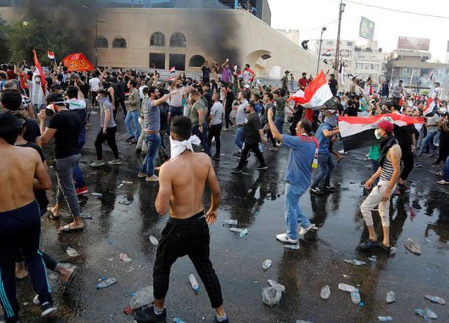 معاشی بدحالی اور سیاستدانوں کی مالی بے ضابطگیوں کے خلاف عراق میں مظاہرے