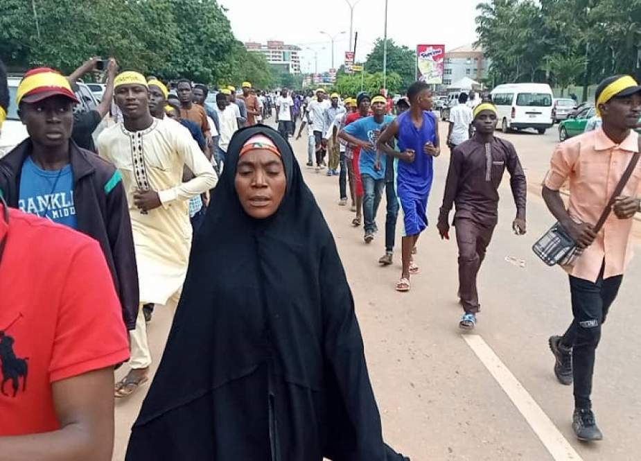 تظاهرات کنندگان در نیجریه آزادی شیخ زکزاکی را خواستار شدند