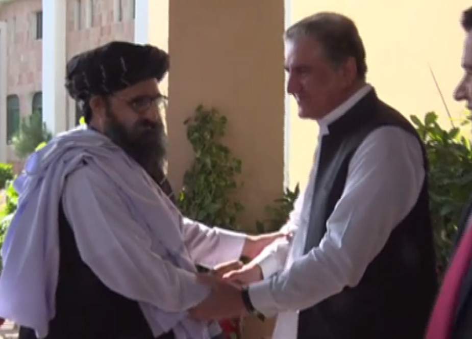 افغان طالبان کی شاہ محمود قریشی سے ملاقات