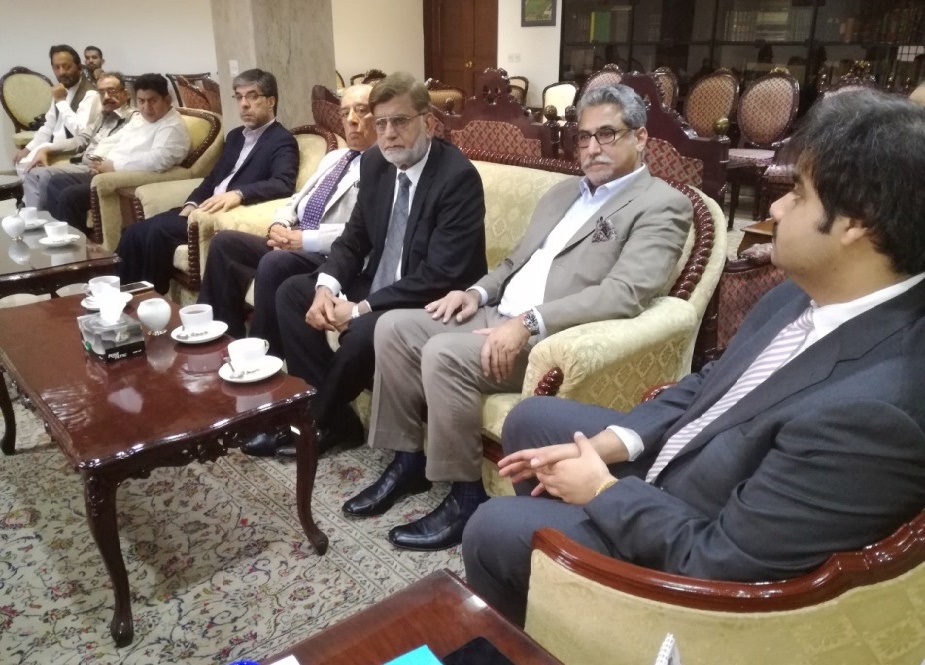 لاہور میں انجمن دوستی پاکستان و ایران کے قیام کے سلسلہ میں اجلاس