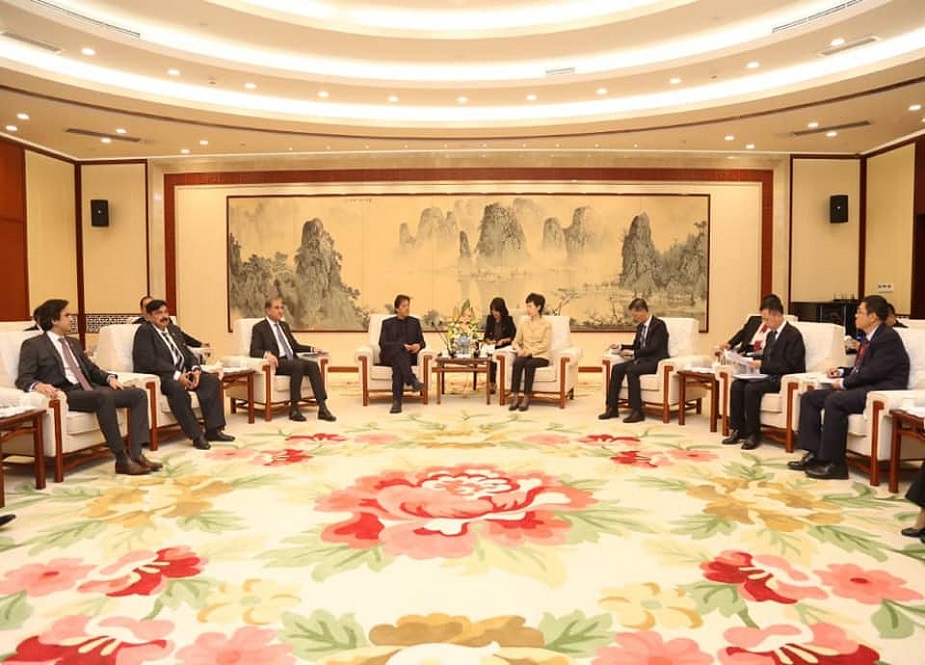 وزیراعظم عمران خان کے وفد کے ہمراہ دورہ چین کی تصاویر