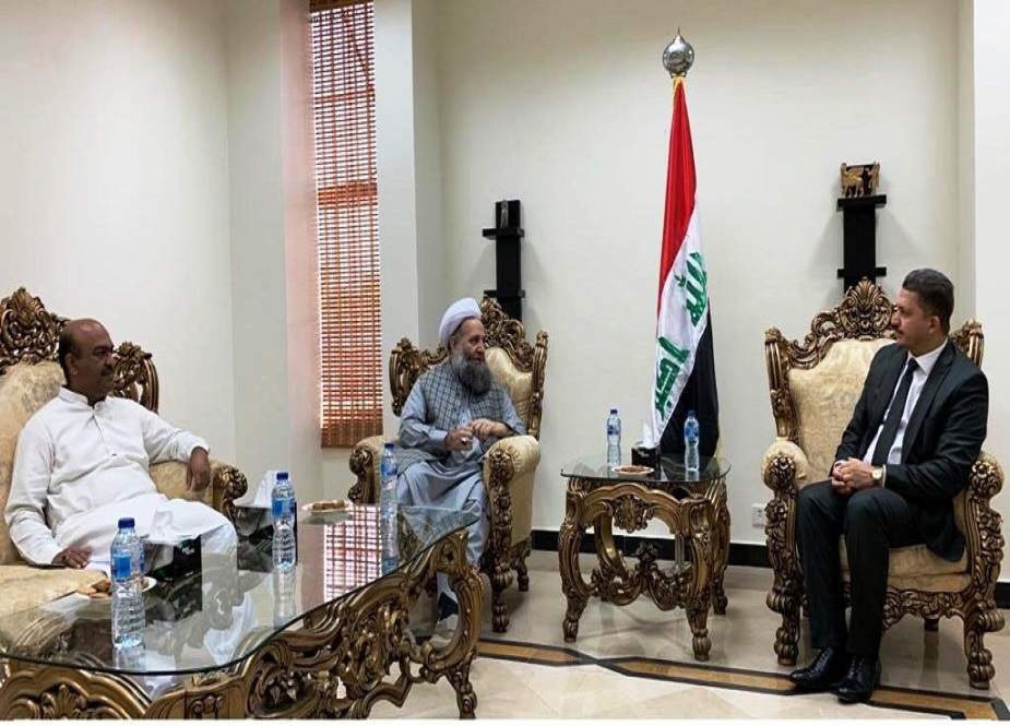 ترجمان وزیراعظم ندیم افضل چن اور وزیر مذہبی امور کی عراقی سفیر سے ملاقات