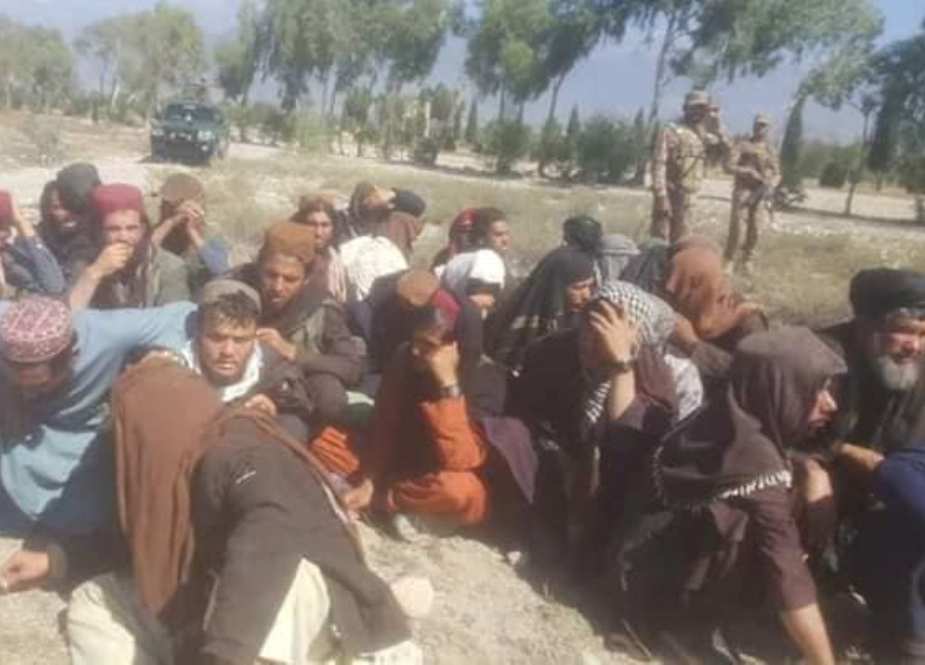 پاراچنار کے عوام نے مسلح طالبان کو دھر لیا