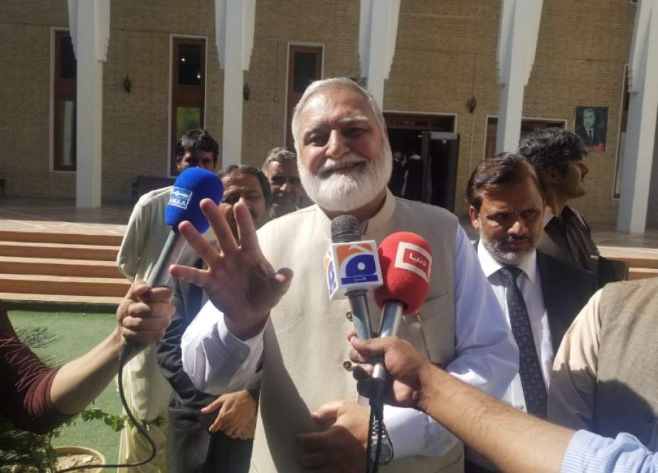 بلوچستان ہائیکورٹ میں سابق وزیراعلٰی اکرم درانی کی حفاظتی ضمانت منظور