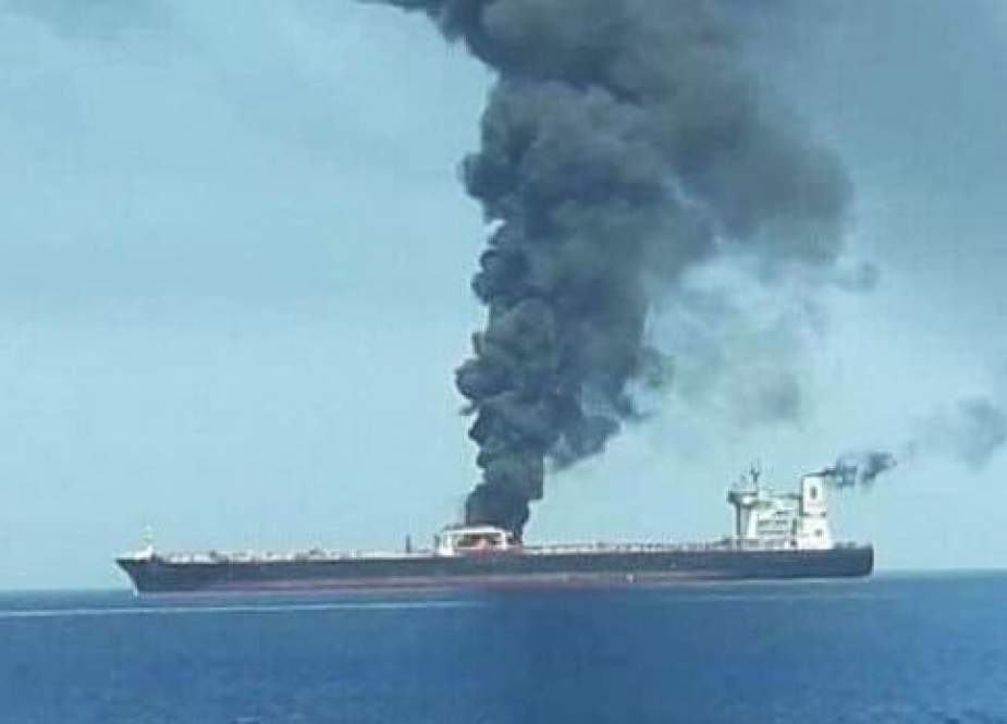 Kapal tanker Iran diserang rudal