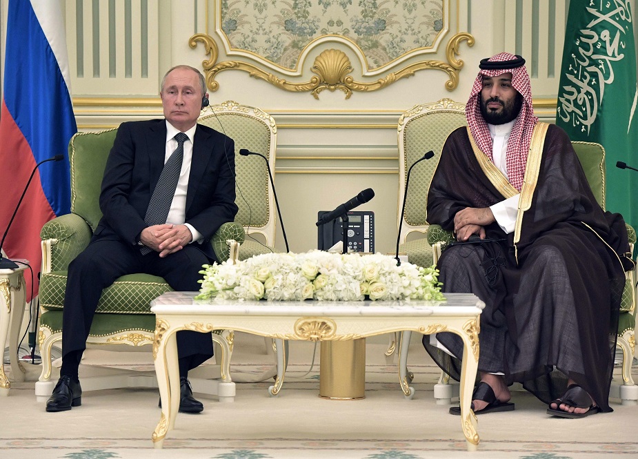 ریاض، روسی صدر ولادی میر پیوٹن کے دورہ سعودی عرب کی تصاویر