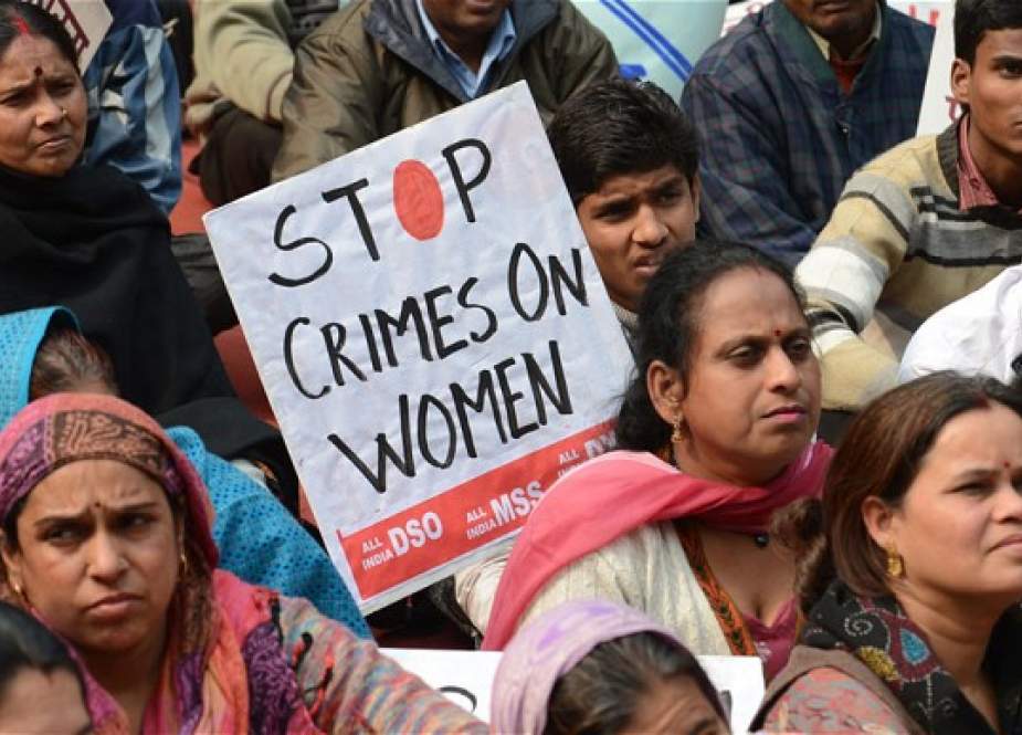 بھارت میں خواتین پر ہورہے مظالم
