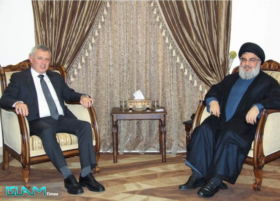 Sayyed Nasrallah Discusses with Frangieh Latest Developments