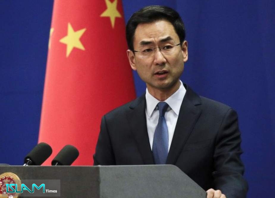 Chinese Foreign Ministry spokesman Geng Shuang