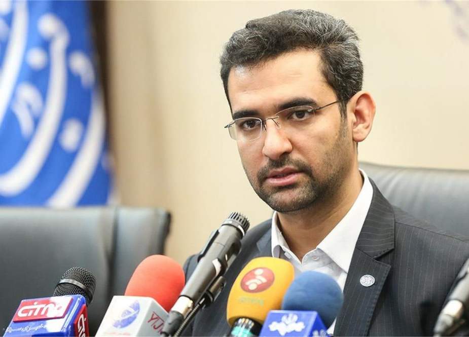 Menteri Komunikasi dan Teknologi Informasi Iran Mohammad Javad Azari Jahromi