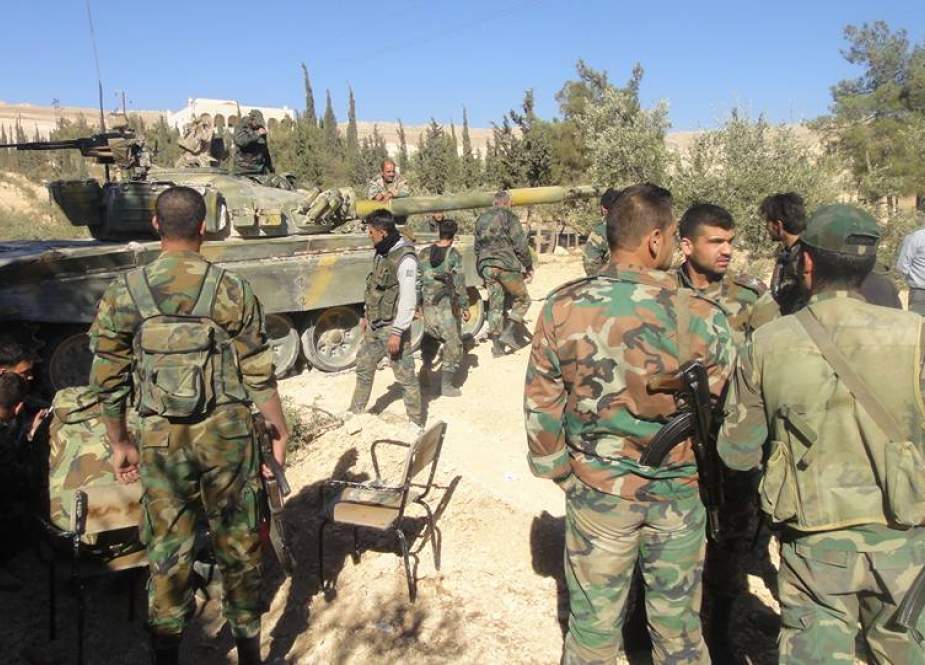 Tentara Suriah di Damaskus