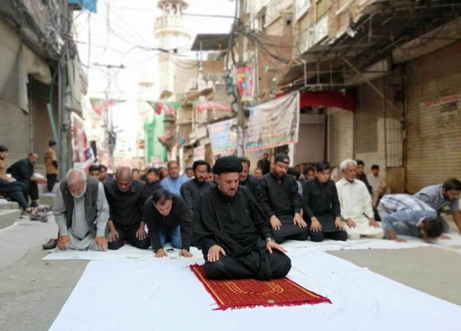 لاہور میں چہلم امام حسین علیہ السلام کا مرکزی جلوس