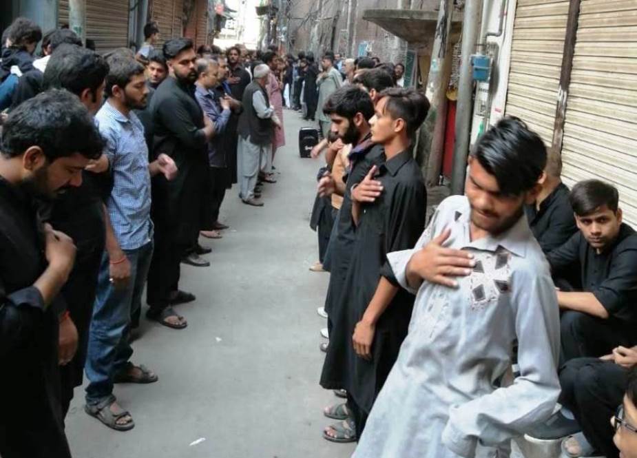 لاہور میں چہلم امام حسین علیہ السلام کا مرکزی جلوس