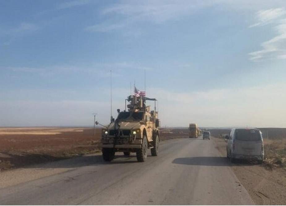 ورود کاروان نظامی آمریکا از عراق به سوریه