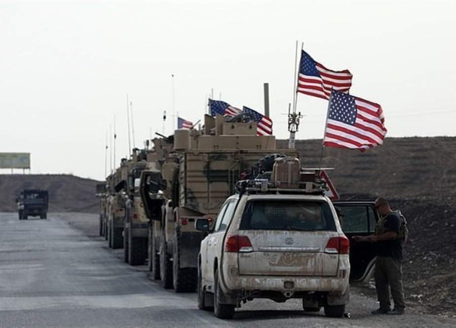 Iring-iringan tentara AS dari Suriah