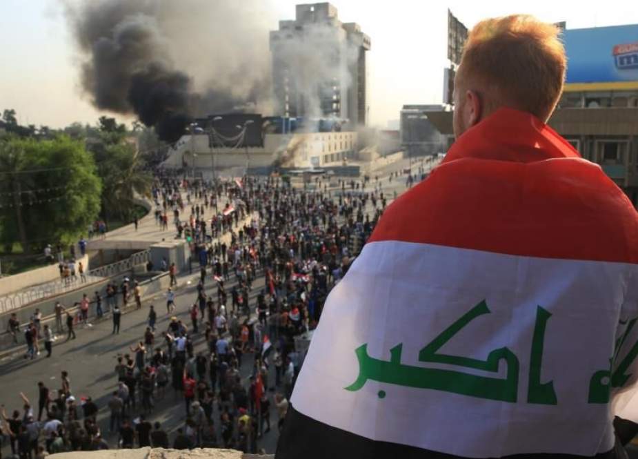 توطئه ی صهیونیستی - آمریکایی برای انحراف تظاهرات مردمی در عراق