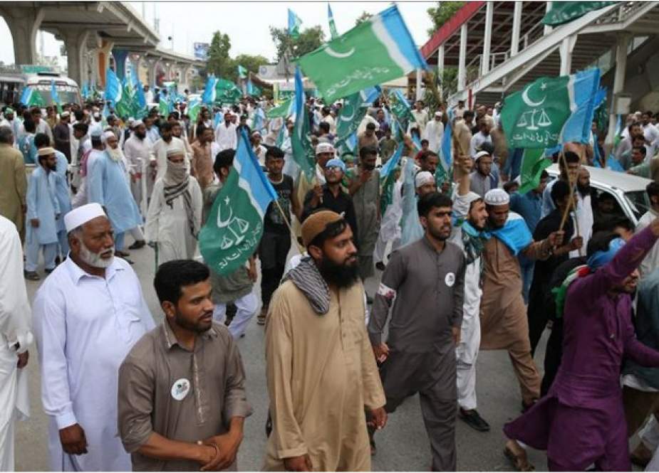 حرکت مخالفان دولت پاکستان به سوی پایتخت
