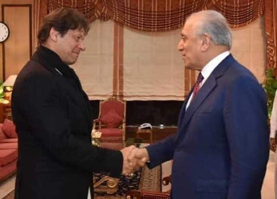 امریکی نمائندہ خصوصی زلمے خلیل زاد کی وزیراعظم عمران خان سے ملاقات