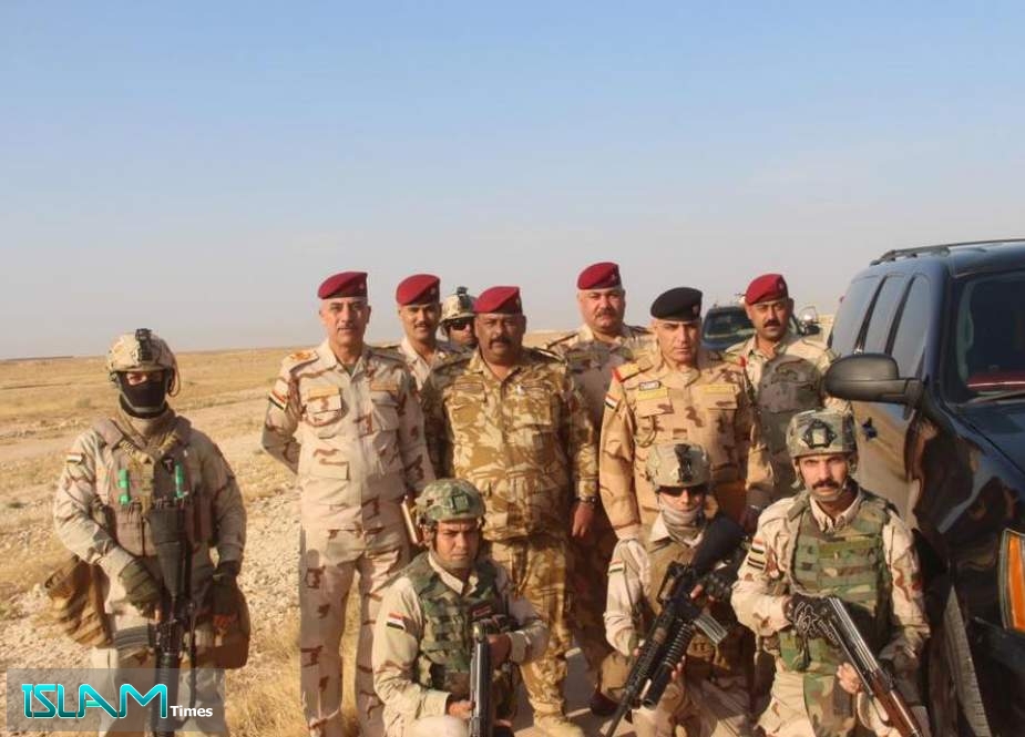 The Iraqi Army is Conducting a Military Operation Near the Saudi Border