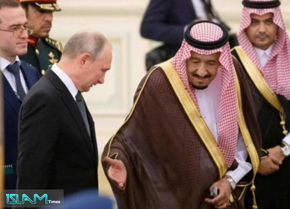 King Salman receives President Vladimir Putin