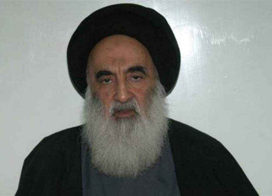 Grand Ayatollah Ali al-Sistani, Iraq’s most prominent Shia cleric.jpg