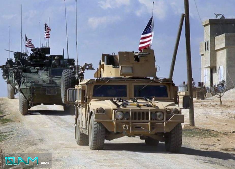 US military convoy targeted in Syria