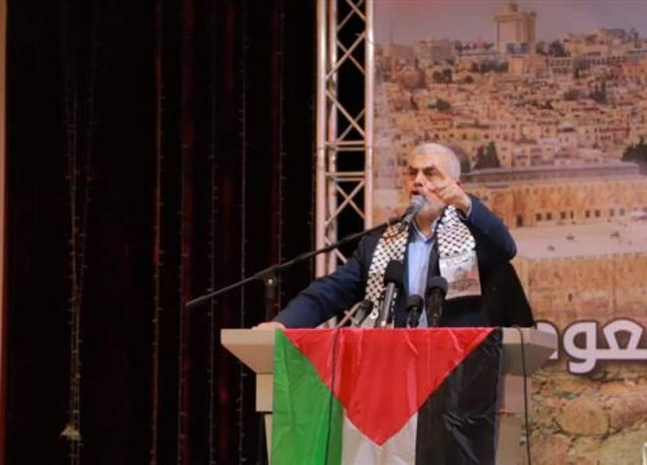 Yahya Sinwar, The leader of Hamas resistance movement in the Gaza Strip.jpg