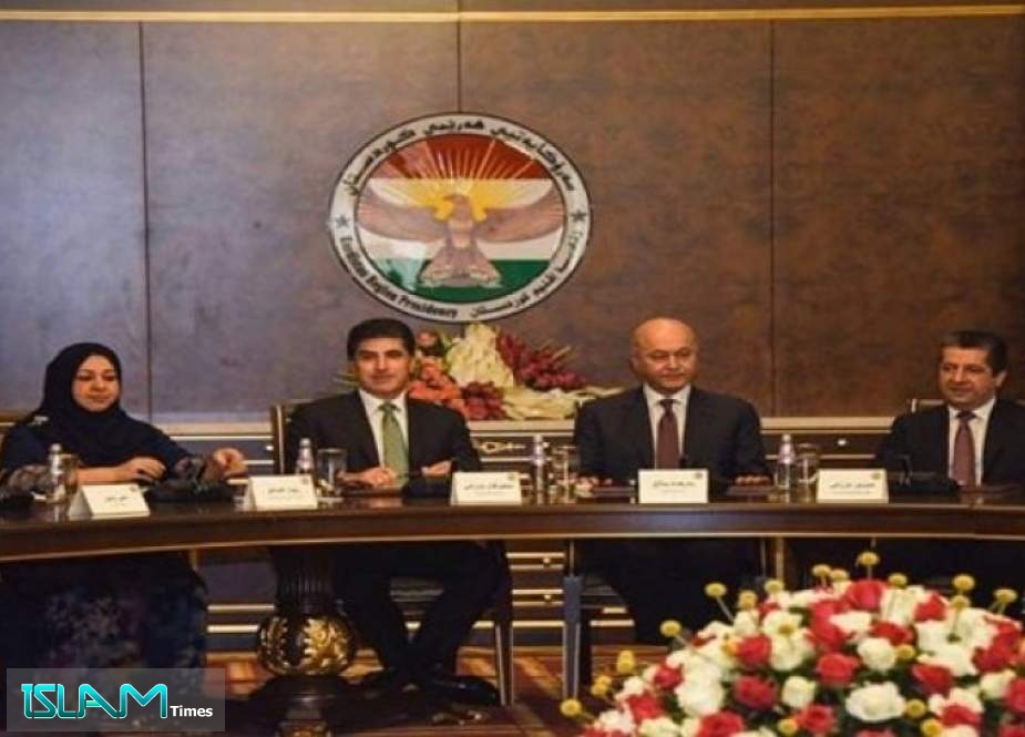صالح والرئاسات الثلاث لكردستان يبحثون تعديل الدستور