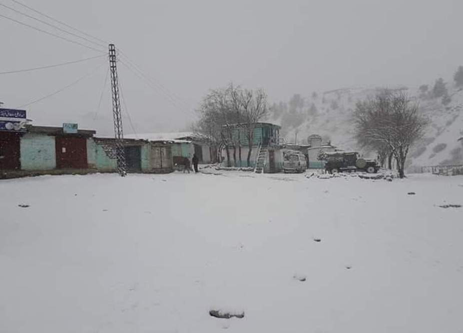 گلگت بلتستان میں بارش، پہاڑوں پر برفباری