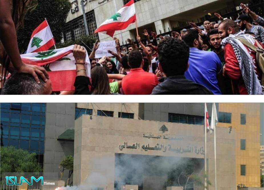 لبنان.. الاعتصامات مستمرة أمام المؤسسات العامة