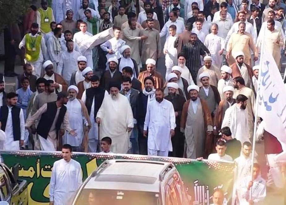 لاہور میں تحریک بیداری امت مصطفیٰ کی عید میلادالنبی کی مناسبت سے ریلی