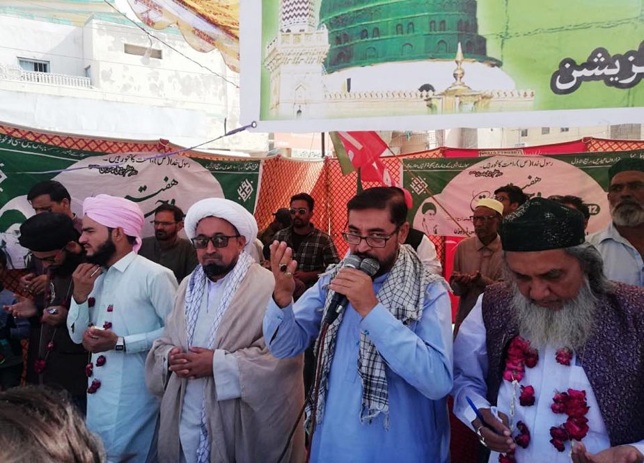 ایم ڈبلیو ایم کراچی کے تحت شہر کے مختلف اضلاع میں عید میلادالنبی (ص) کے موقع پر استقبالیہ کیمپس اور سبیلوں کا اہتمام