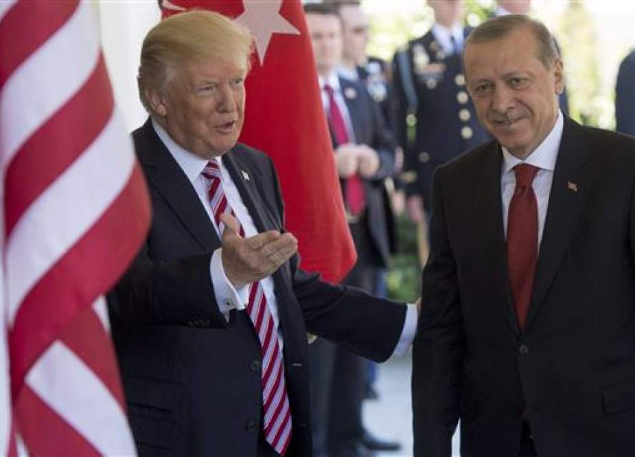 US President Donald Trump welcomes Turkish President Recep Tayyip Erdogan.jpg