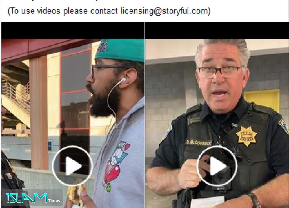 Cops caught on video arresting black man for ‘illegally’ eating a sandwich at train station