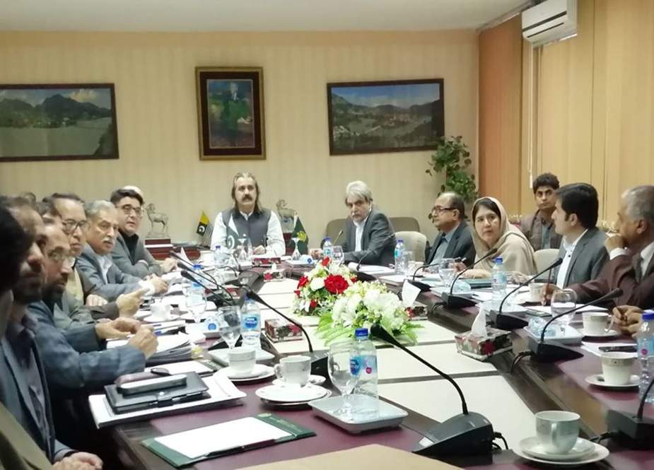وزارت امور کشمیر میں گلگت بلتستان کے پی ایس ڈی پی منصوبوں کے حوالے سے اہم اجلاس
