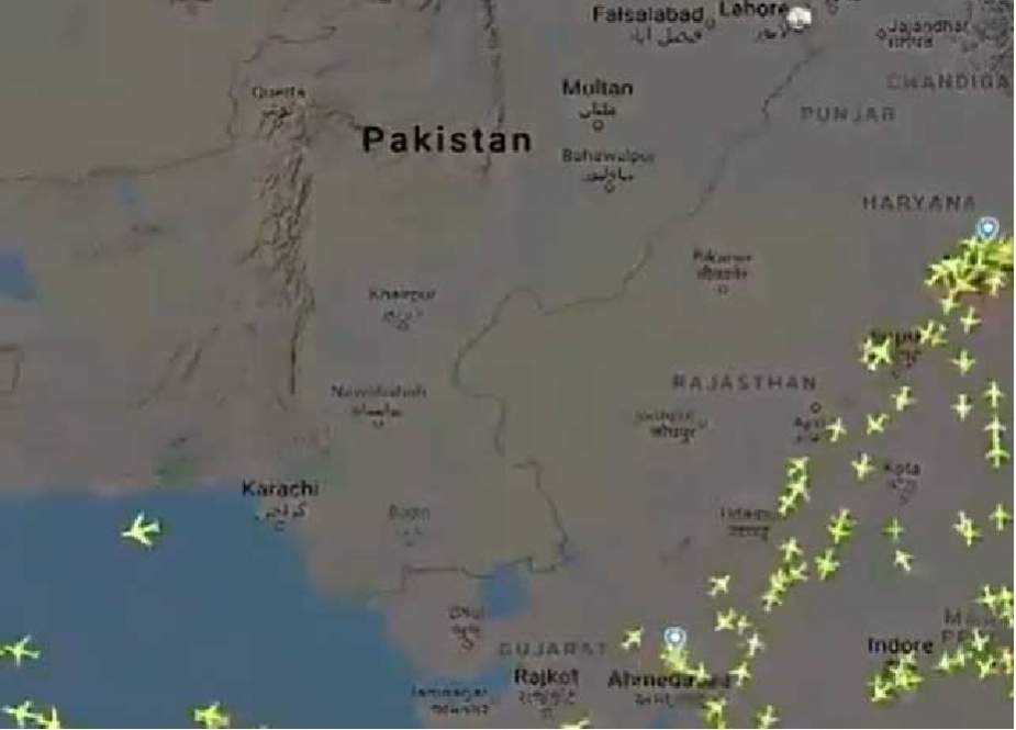 امریکی فوجی طیارے کی بلااجازت پاکستانی حدود میں داخل ہونے کی کوشش