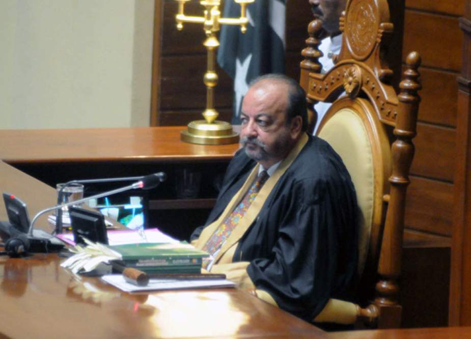 اسپیکر سندھ اسمبلی آغا سراج درانی کی درخواست ضمانت پر فیصلہ محفوظ