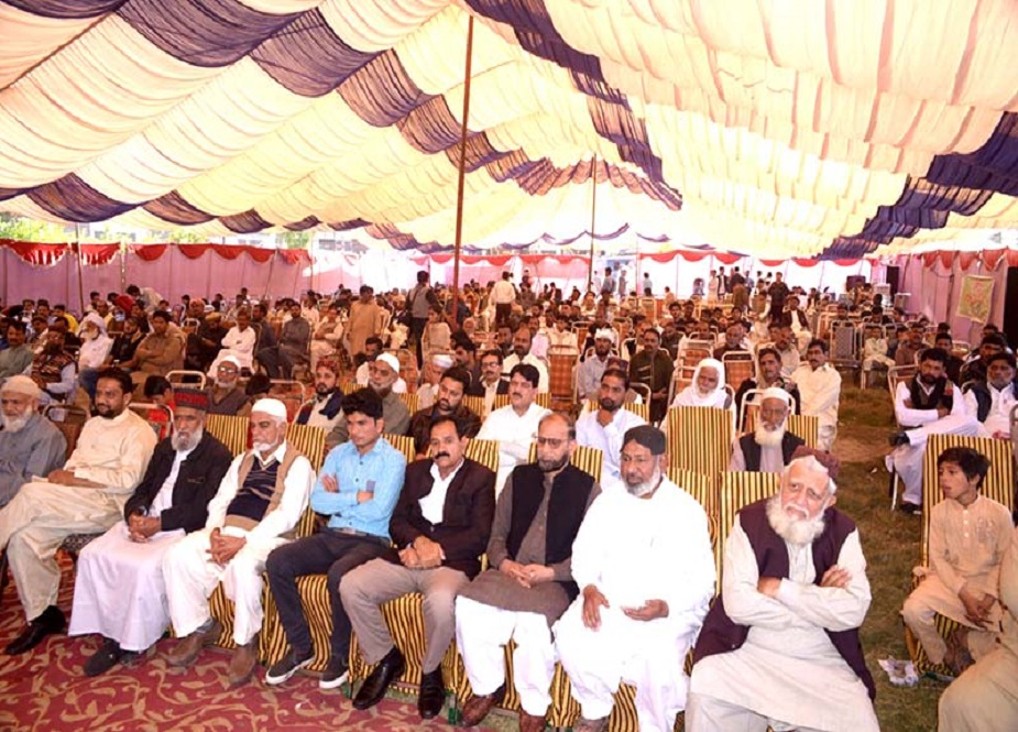 فیصل آباد، منہاج ویلیفیئر فاونڈیشن کے زیراہتمام 12 شادیوں کی اجتماعی تقریب کی تصاویر