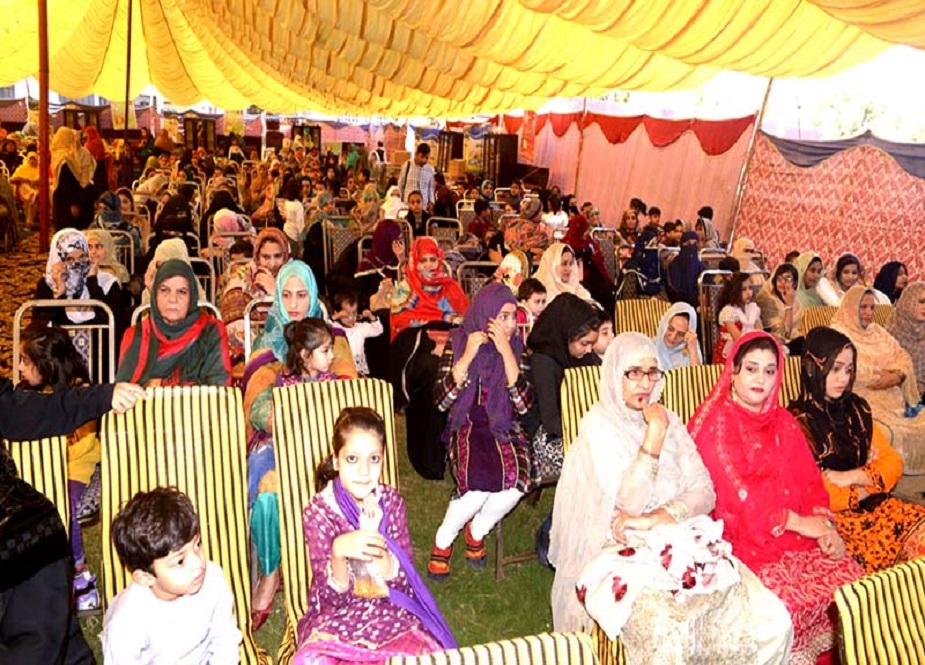 فیصل آباد، منہاج ویلیفیئر فاونڈیشن کے زیراہتمام 12 شادیوں کی اجتماعی تقریب کی تصاویر