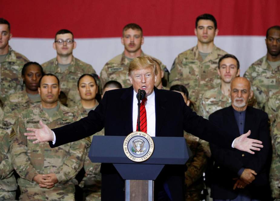 Donald Trump visits US troops at Bagram Air Base in Afghanistan.JPG