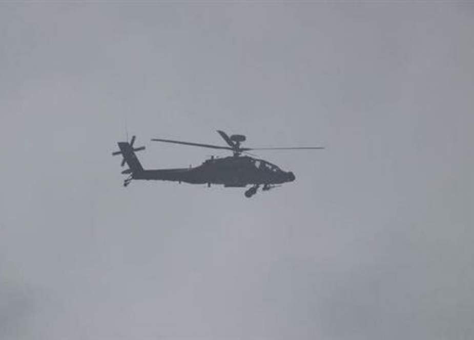 Pasukan Yaman Tembak Jatuh Helikopter Apache Milik Saudi