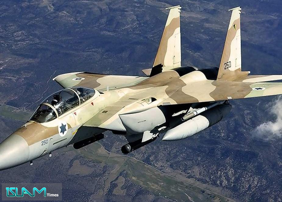 Israeli Warplanes Bombard a Palestinian Site East of Gaza City