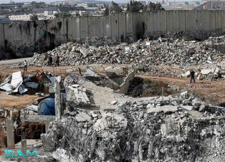Israeli Regime Demolished, Seized Dozens of Palestinian Buildings in 2 weeks: UN