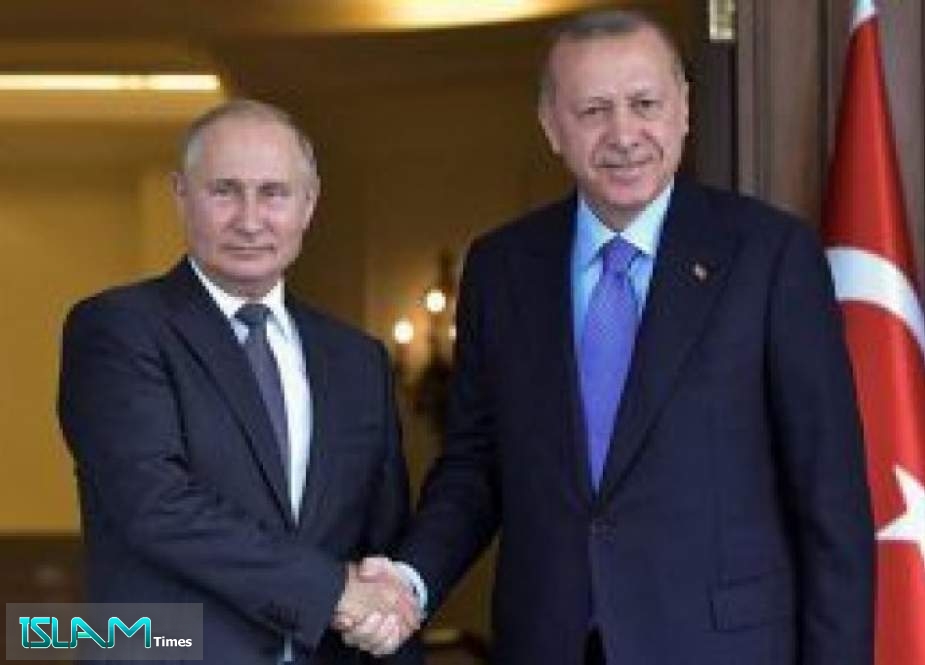 بوتين وأردوغان يدشنان خط أنابيب لضخ لغاز روسيا إلى تركيا واوروبا