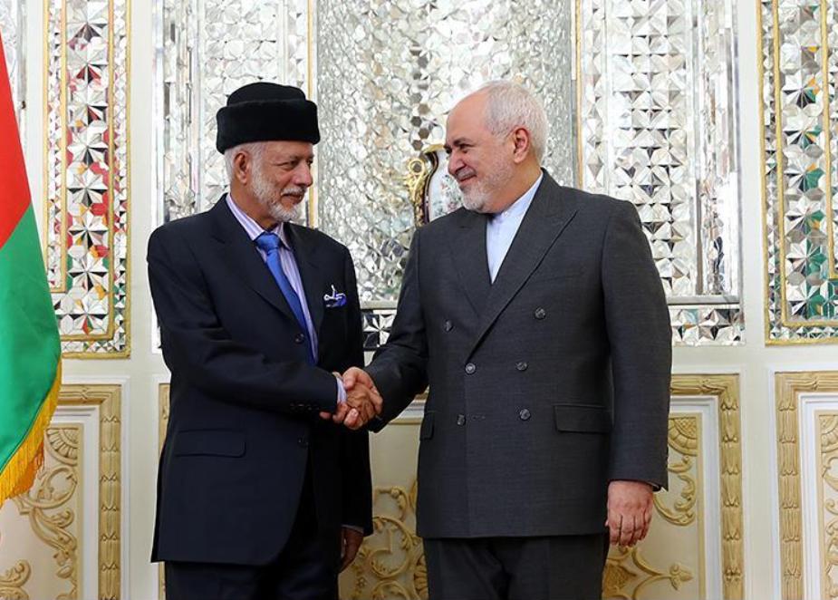 یوسف بن علوی کی تہران میں محمد جواد ظریف سے ملاقات