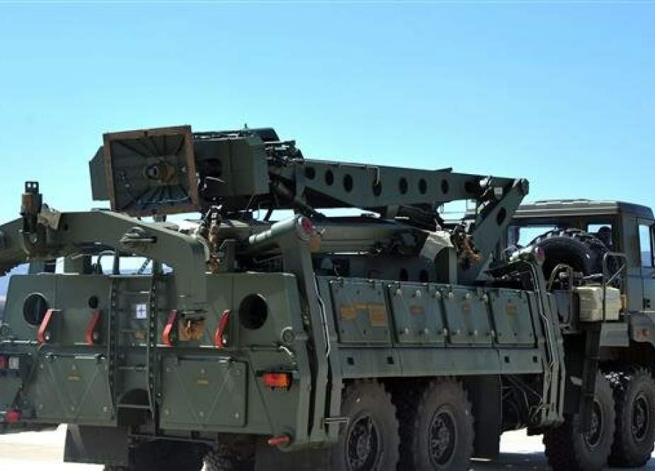 Turkish Defense Ministry; Russian S-400 missile system at the Murted airbase.jpg