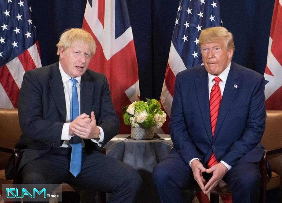 US President Trump Says PM Boris Johnson 