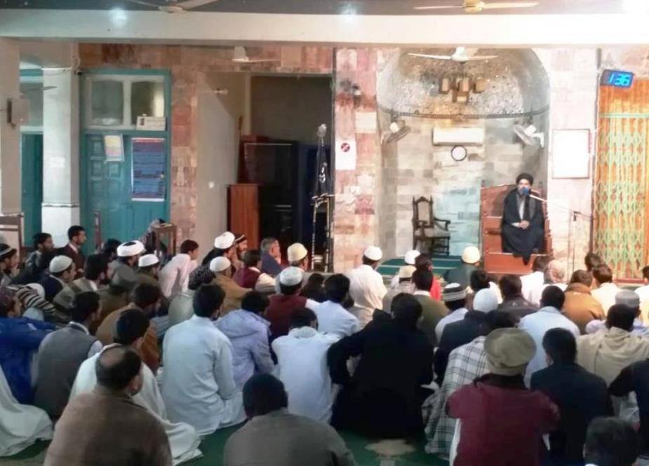 لاہور، جامعہ المنتظر میں علامہ سید صفدر حسین نجفی کی برسی کی تقریب